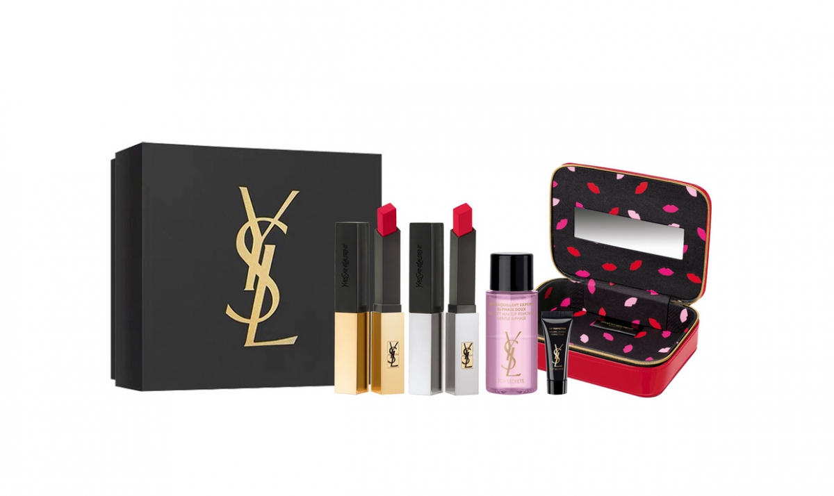 鼠年紅運當頭！必搶 YSL 限定版妝品套裝 + 啞紅色唇膏 N21
